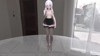 【MMD R-teens SEX DANCE】SWEET HUGE HOTTIE BUTT LOVELY JUGS SWEET SATISFACTION おいしいお尻 [MMD]