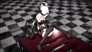 【MMD R-barely legal SEX DANCE】PERVERSE BOOTY BEAUTY SWEET EXTREME DYKE SEX 甘いお尻 [MMD]