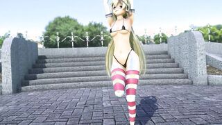【MMD R-19 year old SEX DANCE】TASTY BEAUTY WHITE BUTTOCKS SWEET INSANE SATISFACTION ビッグンテイスティのお尻 [MMD]