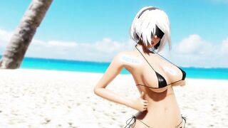 【MMD R-teenagers SEX DANCE】HOT YUMMY BOOTY SWEET LONG IRRESISTIBLE BUTT 甘い喜び [MMD]
