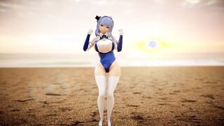 【MMD R-barely legal SEX DANCE】PERVERSE BABE BOOTY SWEET INSANE SATISFACTION LOVELY BOOTY 甘い喜び [MMD]