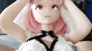 Cartoon Sex doll pink twat