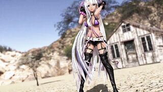 【MMD R-18 yo SEX DANCE】PERVERSE LOVELY BUTTOCKS SWEET EXTREME SATISFACTION 甘い喜び [MMD]
