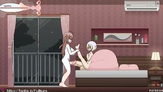 Intense cum inflation Bedroom two - Fullkura's animation