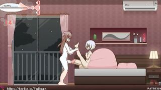 Intense cum inflation Bedroom two - Fullkura's animation