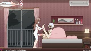 Intense cum inflation Bedroom two - Fullkura's animation