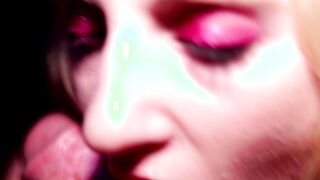 ASMR IRON DICK MAN FACIAL Pepper Potz Tony Star Sloppy ORAL SEX - Foxxy Rose & CK