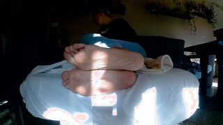 My toes tired after a big day !!