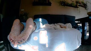 My toes tired after a big day !!
