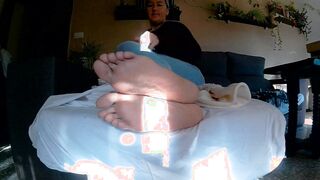 My toes tired after a big day !!