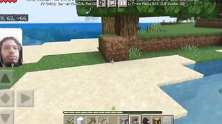 Minecraft gameplay // hunting food //