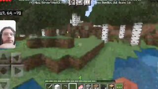 Minecraft gameplay // hunting food //