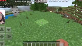 Minecraft Gameplay / i pass away inside the game and have to find my items // WITH FACECAM