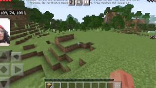 Minecraft Gameplay / i pass away inside the game and have to find my items // WITH FACECAM