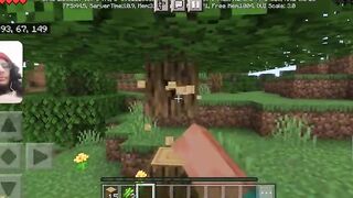 Minecraft Gameplay / i pass away inside the game and have to find my items // WITH FACECAM