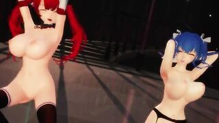 【MMD R-eighteen SEX DANCE】TASTY BUTTOCKS SEXY SWEET DELICIOUS TITTIES 甘いお尻 [MMD]