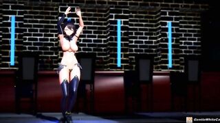 【MMD R-eighteen SEX DANCE】BALTIMORE LOVELY HUGE MELONS CUTIE SWEET INSANE SATISFACTION おいしいお尻 [MMD]