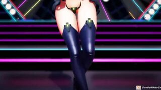 【MMD R-eighteen SEX DANCE】BALTIMORE LOVELY HUGE MELONS CUTIE SWEET INSANE SATISFACTION おいしいお尻 [MMD]