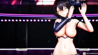 【MMD R-eighteen SEX DANCE】BALTIMORE LOVELY HUGE MELONS CUTIE SWEET INSANE SATISFACTION おいしいお尻 [MMD]