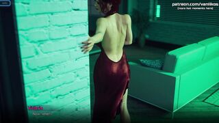 【MMD R-teenie SEX DANCE】BEAUTIFUL RED HAIRED BEAUTY LONG BOOBIES OILED LONG BUTT RIDE HUGE PENIS ホットお尻 [MMD]