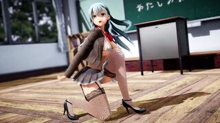 【MMD R-19 year old SEX DANCE】HOT BOOBS SWEET INSANE SATISFACTION DELICIOUS ASS 甘い喜び [MMD]