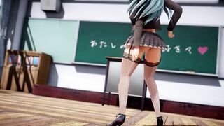 【MMD R-19 year old SEX DANCE】HOT BOOBS SWEET INSANE SATISFACTION DELICIOUS ASS 甘い喜び [MMD]