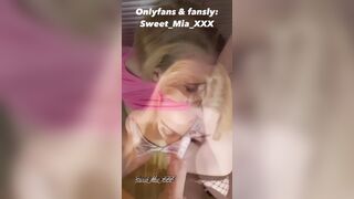 babe pov oral sex & creampie compilation with long creampie!!!