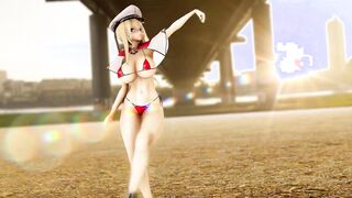 【MMD R-eighteen SEX DANCE】SWEET HUGE BUTT BOMBSHELL SWEET INSANE SATISFACTION おいしい大きなお尻 [MMD]