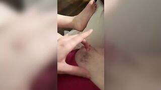 Reyna Powers Up Close Clitoris Play!