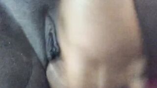 Vulgar cunt with mouth masturbates