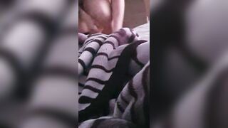 Step sister into thongs and Stockings got plowed by step brother in parents room