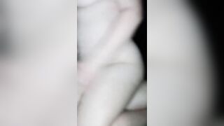 Jumped on my penis before going to bed with her irresistible vagina on my cock, cool butt and vagina