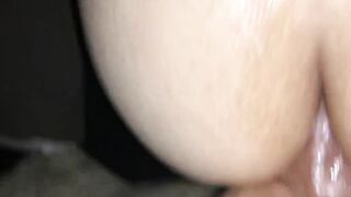 Struggling to fit inside step sister butt