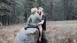 milf Gets Creampied on Forest Park Path