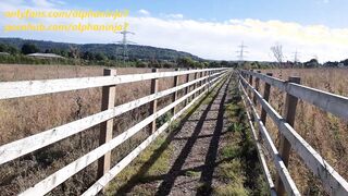 Outdoors Walkway / Pathway Doggy Style & Drink - HS2