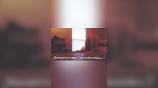 Fat Booty Blonde Pawg - Laundry, beer bottle & a huge sex toy - So many smiles on our live today