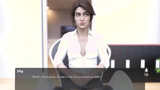 Pantyhoes: Huge Boss Is Fucking And Talking With His Employees Inside His Office-Ep four