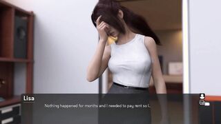Pantyhoes: Huge Boss Is Fucking And Talking With His Employees Inside His Office-Ep four