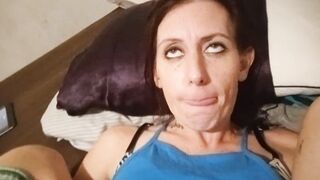 Eye rolling orgasm daddy eats my cunt soooo amazingly hot