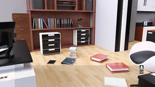 Pantyhoes: Secretary And A Web Webcam bimbos-Ep2