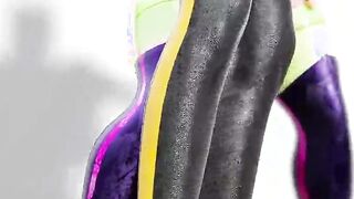 【MMD R-18 yo SEX DANCE】BIG PERVERSE ASSS SWEET INSANE FUCKING ROUGH SEX 激しいセックス [MMD]