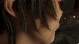 vulgar lara croft unashamedly fucks anubis' thickest & longest monster dick!! 60fps