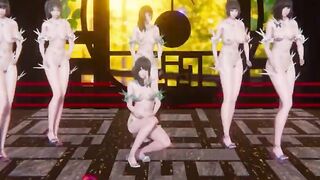 【MMD R-18 yo SEX DANCE】HOT DELICIOUS BUTT SWEET EXTREME SATISFACTION PERVERSE TEMPTATION おいしいお尻 [MMD]