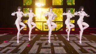 【MMD R-18 yo SEX DANCE】HOT DELICIOUS BUTT SWEET EXTREME SATISFACTION PERVERSE TEMPTATION おいしいお尻 [MMD]