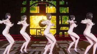 【MMD R-18 yo SEX DANCE】HOT DELICIOUS BUTT SWEET EXTREME SATISFACTION PERVERSE TEMPTATION おいしいお尻 [MMD]