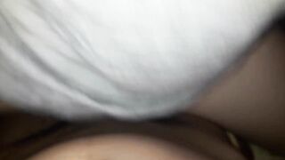 I didn't do anything. Suddenly she came and make my sperm come out.