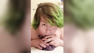 Sloppy Throat Training BBW