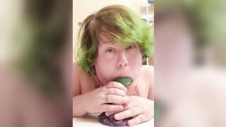 Sloppy Throat Training BBW
