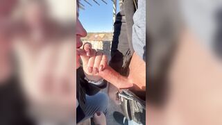 Busted giving fellatio inside the park
