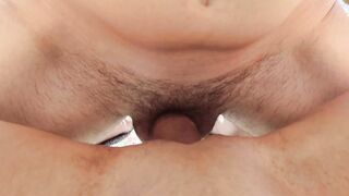 Boned and cum inside mouth on the terrace after watching The Squid Game/Corrida en l boca en la terraza